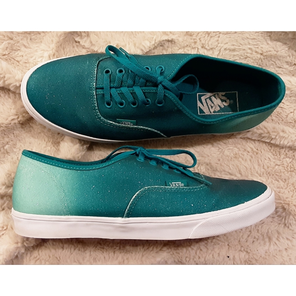 SOLD EUC Vans Ombre Glitter Classics - Picture 1 of 4